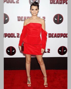Brianna Hildebrand Instagram - Last night was fun! ❤️ @deadpoolmovie