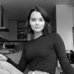 Brianna Hildebrand Instagram - Old photo in the Portland apartment. Missing Trinkets today! 💕 Happy to be back at work but I’m sleep walking. What’s your coffee order?