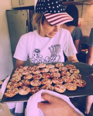 Bridgit Mendler Instagram - Can be trusted with ur bagel bites 🤠