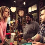 Bridgit Mendler Instagram – Two minutes til go time!!! @ronfunch is bored #undateablelive