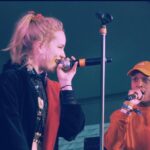 Bridgit Mendler Instagram - One of my fave times we performed Can't Bring This Down. Sxsw we brought it @pellyeah