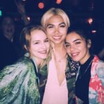 Bridgit Mendler Instagram - So proud of and happy for @kiyoko11 with this new EP citrine OUT NOW! 💜💜💜 you are being yourself and making beautiful art. Girl power. Shout out to the photo bomber back there