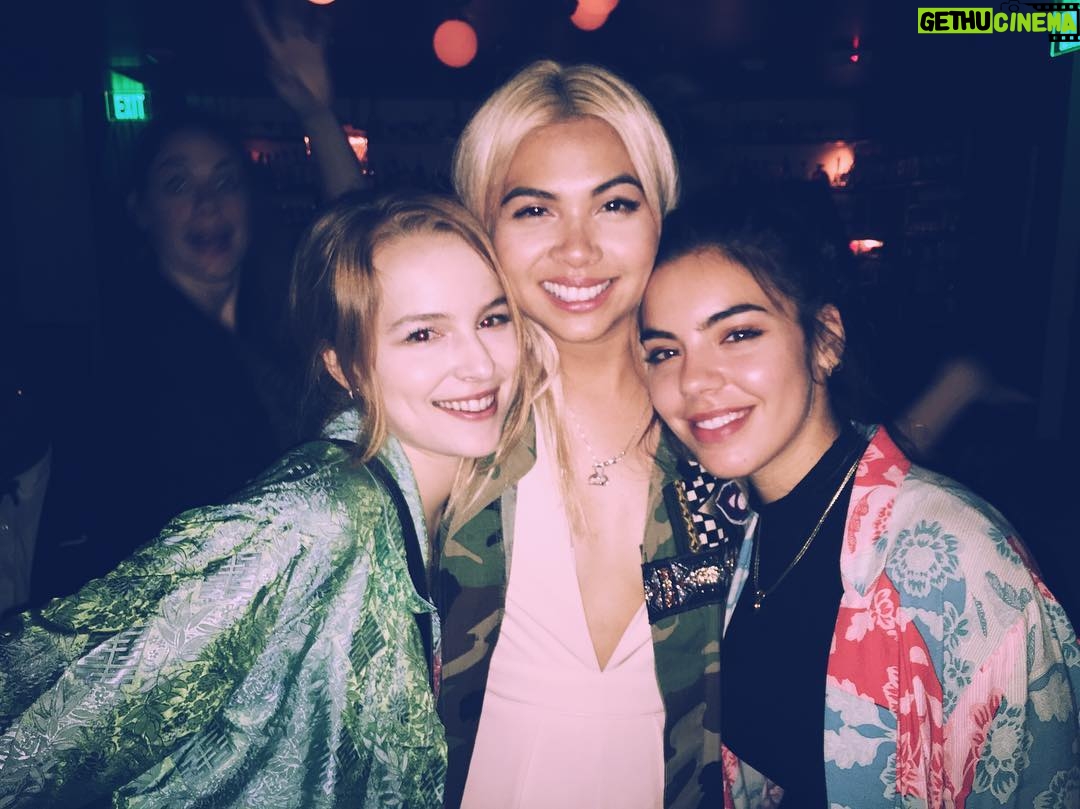 Bridgit Mendler Instagram - So proud of and happy for @kiyoko11 with this new EP citrine OUT NOW! 💜💜💜 you are being yourself and making beautiful art. Girl power. Shout out to the photo bomber back there
