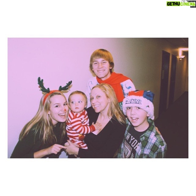 Bridgit Mendler Instagram - Alright I know I’m a little late on this but happy 10 years of Good Luck Charlie!!! These pics are from the first year of filming, we had such an epic holiday party. I love you all so much and I am so grateful to know you and call you family 💜💜💜