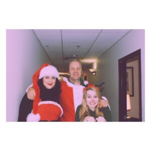 Bridgit Mendler Instagram - Alright I know I’m a little late on this but happy 10 years of Good Luck Charlie!!! These pics are from the first year of filming, we had such an epic holiday party.

I love you all so much and I am so grateful to know you and call you family 💜💜💜