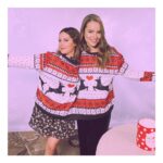 Bridgit Mendler Instagram - Joined at the hip 😜🌲🎉💜 #merryhappywhatever coming at you so sooooooon! Nov 28