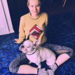 Bridgit Mendler Instagram - i'm back and @yourfavoritefrenchie is experiencing tranquility in my presence