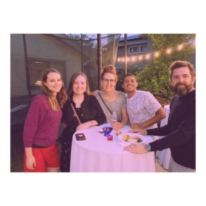 Bridgit Mendler Instagram - I expected to be excited to join my life with Griff, but I didn’t know that being engaged would be such a reflective time to celebrate the community that supports us. I’ve learned that being engaged is the time for family and friends new and old to provide the scaffolding of joy and love that builds a marriage 💜💜