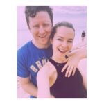 Bridgit Mendler Instagram - We thought we should share the news 😜🎉 Griff you are a deep thinker, a steadfast companion, a cheerleader and a challenger, and the biggest goof I know. Looking forward to holding ur hand forever 💜