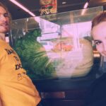 Bridgit Mendler Instagram - Siblings pose with the infamous lettuce