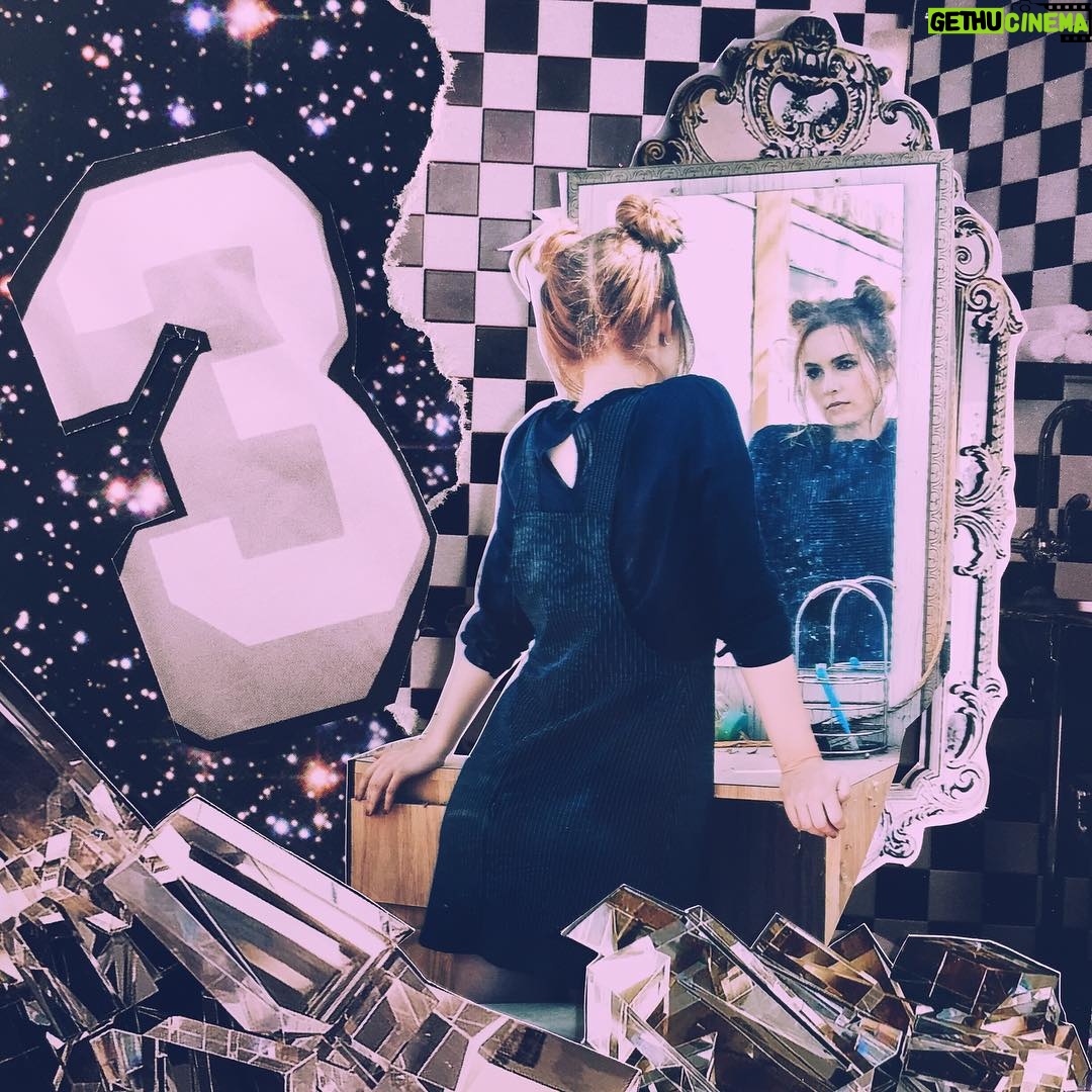 Bridgit Mendler Instagram - Only three days until #Atlantis 😻😻😻 I can't wait!! More fabulous artwork by @rstheory! . I wrote Atlantis frankly, about feeling numb after heartbreak because that’s what I was feeling that day we wrote it. Atlantis is a beautiful city that disappeared and was forgotten underwater. That is what it feels like to me to lose a first love. In the story, a remnant of that love is still haunting me even though it is "asleep with the fishes."