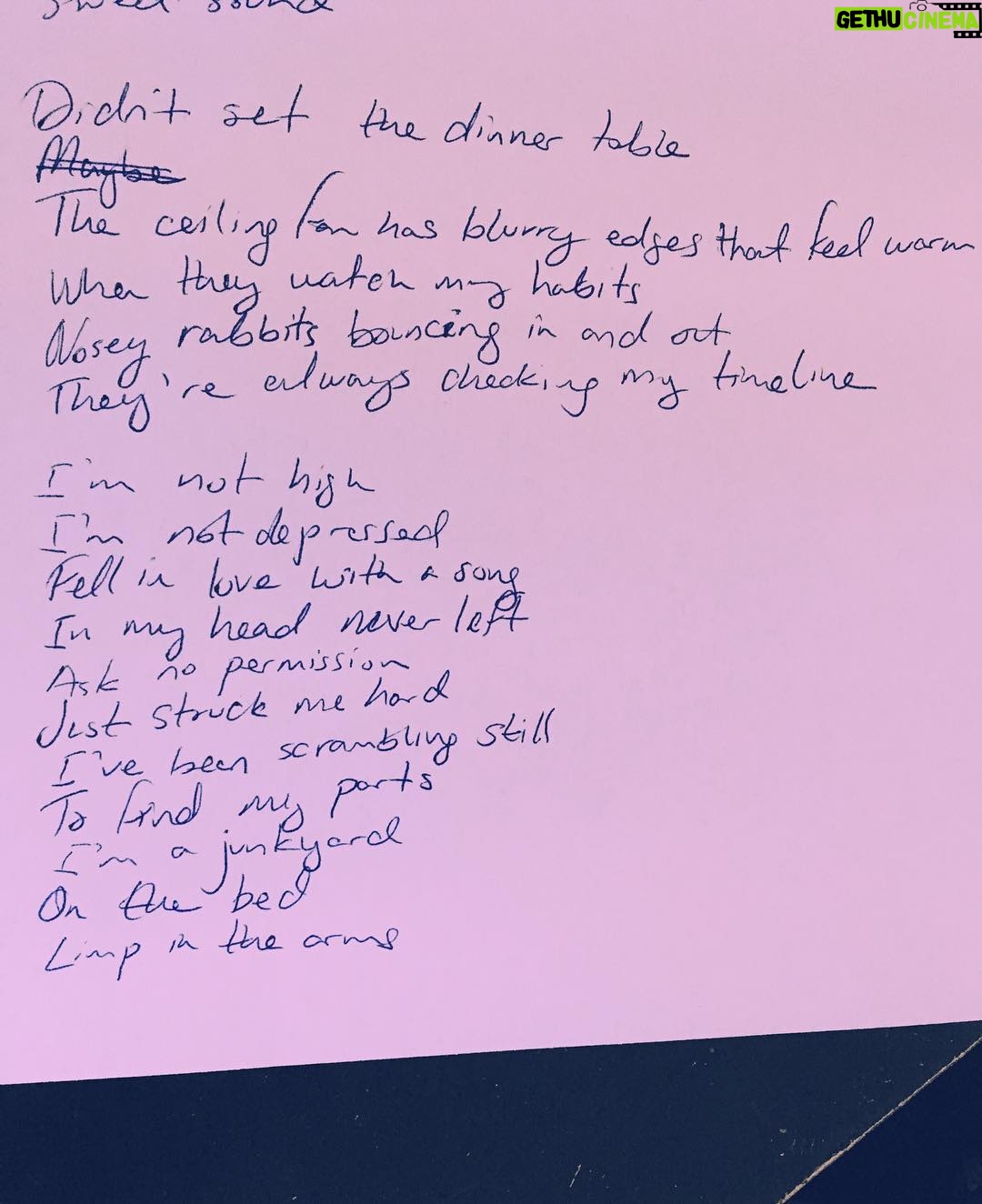 Bridgit Mendler Instagram - When a song shakes your world