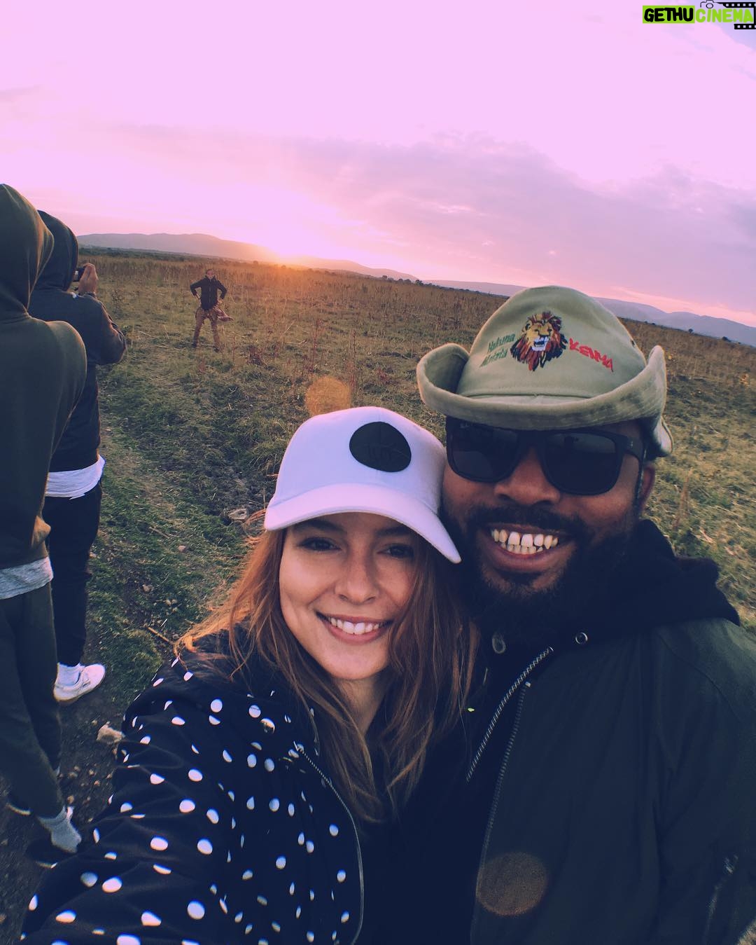 Bridgit Mendler Instagram - i had such a good time in kenya this week with this great group of people. I learned a lot about @metowe and was impressed by their love for the local masai people, and the love that the masai showed to us as visitors. thank you for a memorable experience. PS thank you @winnieharlow for striking a killer pose in the background of this photo 😂