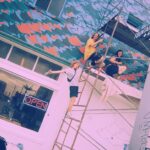 Bridgit Mendler Instagram - When I drive down this street in LA in 30 years, I hope I still see the mural my bro @nickmendler helped his buddies paint 👏👏👏