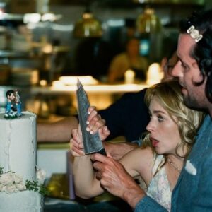 Britt Robertson Instagram - Happy Anniversary @likefloyd23 
4.8.4life
Thanks for always doing my self tapes with me and trusting me with a knife. Love you to tiny tiny tiny baby bits