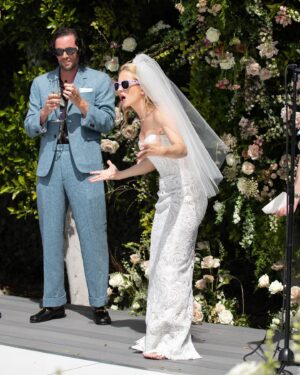 Britt Robertson Instagram - Wedding again