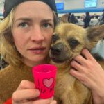 Britt Robertson Instagram - You haven’t missed much 🐶✈️🏖️👻🎄💇‍♀️💕