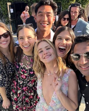 Britt Robertson Instagram - Worlds collide. What a wonderful Robertson-Floyd day it was.