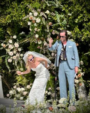 Britt Robertson Instagram - Wedding spam part 1