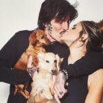 Brittany Furlan Instagram - A picture from each of our 7 years together ✨ Happy 5th wedding Anniversary to my bonsai man. No one will ever know us how we know us 🤍♾️