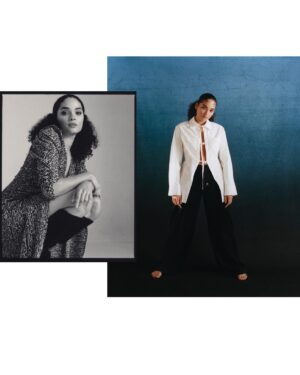 Brittany O'Grady Instagram - Such a magical shoot with such magical people ✨ Thank you @numero_netherlands for your gracious article 💗 
Photographer / @justinflewaway 
Stylist / @soareestylist 
Makeup / @missgiamariemakeup 
Hair / @thisisclay