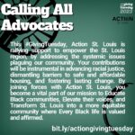 Brittany Packnett Instagram - hey fam— @kidnoble and I are honored to provide $500 in matching donations today to @actionstl. Y’all know how I feel about the home team: so many of the movements we have experienced in the last few years set their strategic direction and shared values on the streets of #Ferguson. @actionstl is the legacy of that work, winning critical fights on everything from abolition to health care and electoral justice. They’ve set a blueprint for what’s possible—and lots of us are matching $500 today so give, give, give!! You can do so at bit.ly/actiongivingtuesday 🫶🏾✊🏾 #GivingTuesday