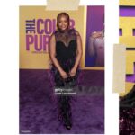 Brittany Packnett Instagram - purple is royalty. of all the days of Black church pomp and circumstance, the years the auxiliary selected purple for the theme were always my favorite. the scripture would always be about our royal posture as children of the King. My daddy wore a purple velvet robe sometimes. My mother has a closet full of purple First Lady suits with hats to match. A Purple Sunday was a regal Sunday. A grand Sunday. A very very Black Sunday, indeed. It is why, through every iteration, from Alice Walker’s earth-shifting novel, to the film that made @oprah & @whoopigoldberg movie stars, to the musical that made tears well, to this new, old, stunningly beautiful take by our friend @blitzambassador, to those Purple Sundays of celebration, I have always loved the color purple and The Color Purple. If it “pisses God off if you walk by the color purple in a field and don’t notice it,” then it has to anger Him when Black folks aren’t seen in the fullness of our royalty. Even in our most destitute of times, when the world is cruel and a sister’s strength is all we can rely on, when the fist of oppression keeps pounding so hard a man must seek redemption instead of transferred harm, when our stories go unheard and our voices are silenced… We Royalty. Thank you @jotakaeaddy for making sure our crowns are seen. Thank you @daniebb3 for showing that our gifts are worth more than gold. Thank you @tasiasword for fixing Celie’s crown and ours. Thank you @Oprah and Ms. Walker for making sure the ground we walk is always fitting of our nobility. Thank you @amberjmike for still being here 🫶🏾. Thank you to my 39 years for giving me a body I love and @hanifa for helping me feel my most regal yet. And thank you to the beautiful family that gathered last night to support our visions on screen and off. My heart needed yesterday desperately. “And us so happy. Matter of fact, I think this the youngest us ever felt. Amen.” -aw. 1982.