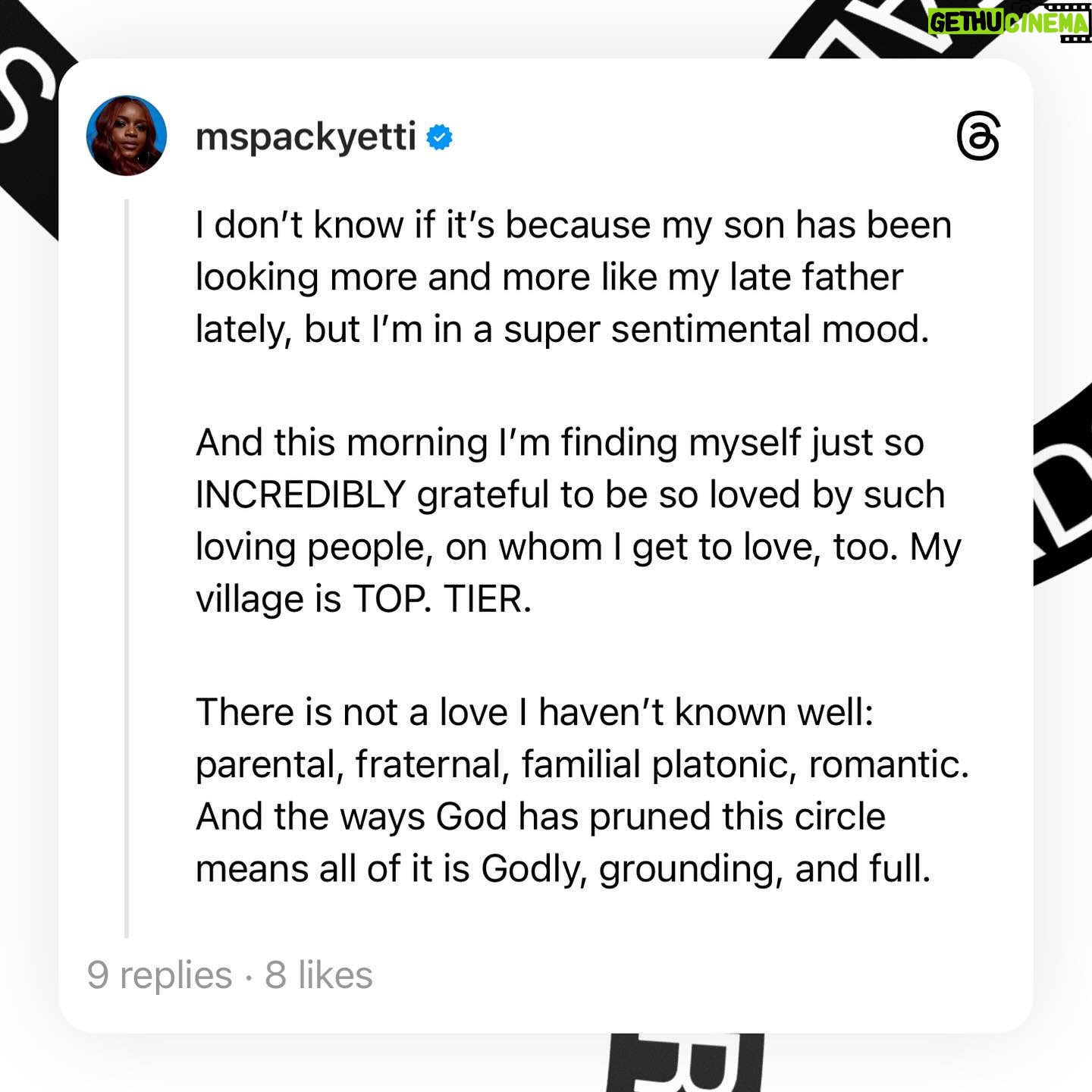 Brittany Packnett Instagram - woke up with gratitude, and I’m not going to ever let it go unsaid. iykyk. and I pray that you do know. that we all know. the kind of love and care I’m talking about builds nations. and if we all knew that kinda love—and ere taught how to give it—perhaps we’d build the world we deserve. tag your village in the comments. let em know you still ten toes down 🫶🏾