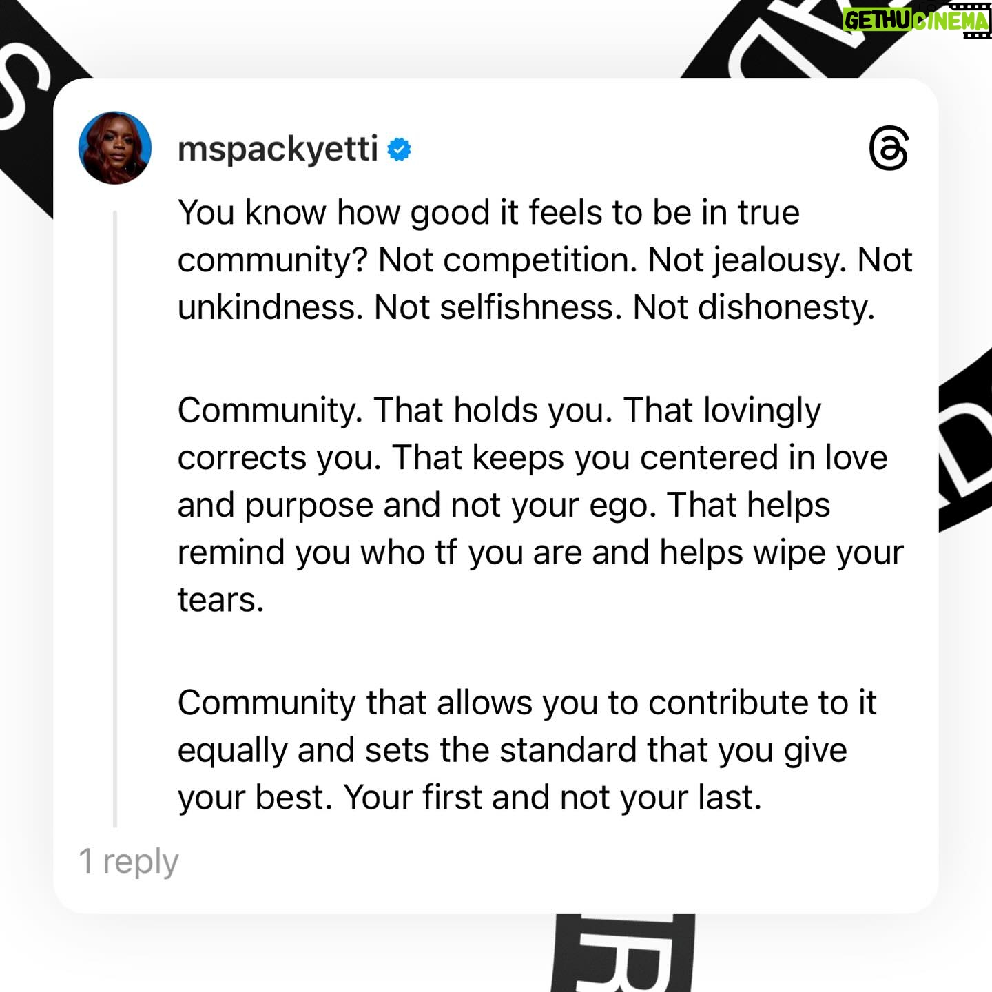 Brittany Packnett Instagram - woke up with gratitude, and I’m not going to ever let it go unsaid. iykyk. and I pray that you do know. that we all know. the kind of love and care I’m talking about builds nations. and if we all knew that kinda love—and ere taught how to give it—perhaps we’d build the world we deserve. tag your village in the comments. let em know you still ten toes down 🫶🏾