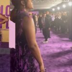 Brittany Packnett Instagram – purple is royalty. 

of all the days of Black church pomp and circumstance, the years the auxiliary selected purple for the theme were always my favorite. the scripture would always be about our royal posture as children of the King. 

My daddy wore a purple velvet robe sometimes. My mother has a closet full of purple First Lady suits with hats to match. A Purple Sunday was a regal Sunday. A grand Sunday. A very very Black Sunday, indeed. 

It is why, through every iteration, from Alice Walker’s earth-shifting novel, to the film that made @oprah & @whoopigoldberg movie stars, to the musical that made tears well, to this new,  old, stunningly beautiful take by our friend @blitzambassador, to those Purple Sundays of celebration, I have always loved the color purple and The Color Purple. 

If it “pisses God off if you walk by the color purple in a field and don’t notice it,” then it has to anger Him when Black folks aren’t seen in the fullness of our royalty. 

Even in our most destitute of times, when the world is cruel and a sister’s strength is all we can rely on, when the fist of oppression keeps pounding so hard a man must seek redemption instead of transferred harm, when our stories go unheard and our voices are silenced…

We Royalty. 

Thank you @jotakaeaddy for making sure our crowns are seen. Thank you @daniebb3 for showing that our gifts are worth more than gold. Thank you @tasiasword for fixing Celie’s crown and ours. Thank you @Oprah and Ms. Walker for making sure the ground we walk is always fitting of our nobility. Thank you @amberjmike for still being here 🫶🏾.

Thank you to my 39 years for giving me a body I love and @hanifa for helping me feel my most regal yet. And thank you to the beautiful family that gathered last night to support our visions on screen and off. 

My heart needed yesterday desperately. 

“And us so happy. Matter of fact, I think this the youngest us ever felt. Amen.” -aw. 1982.