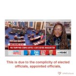 Brittany Packnett Instagram - one thing about me? imma call a thing a thing. this was a violent insurrection, by a mob of white supremacists, participated in and permitted by police, incited by members of congress who stood on the capitol floor just hours later with blood on their hands. and none of them will defeat us. with Brian Williams on @msnbc