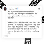 Brittany Packnett Instagram - woke up with gratitude, and I’m not going to ever let it go unsaid. iykyk. and I pray that you do know. that we all know. the kind of love and care I’m talking about builds nations. and if we all knew that kinda love—and ere taught how to give it—perhaps we’d build the world we deserve. tag your village in the comments. let em know you still ten toes down 🫶🏾