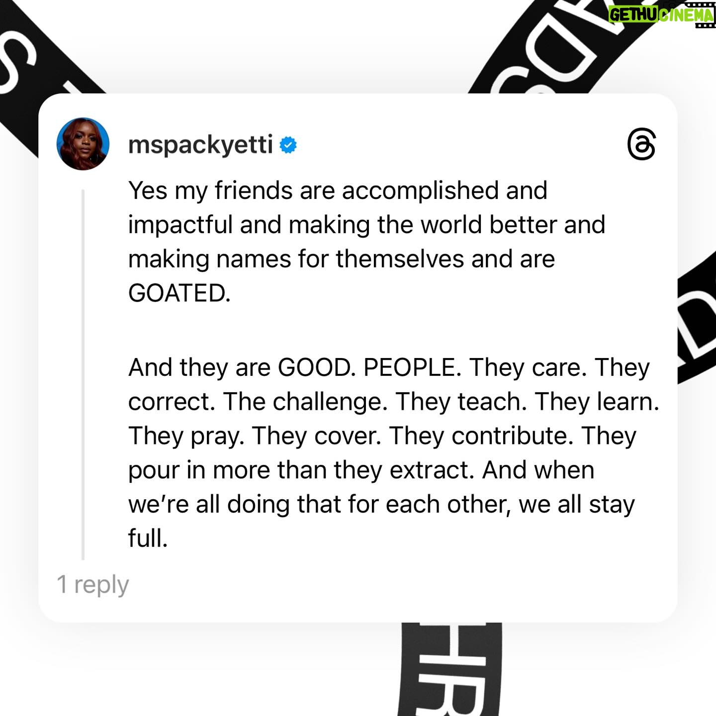 Brittany Packnett Instagram - woke up with gratitude, and I’m not going to ever let it go unsaid. iykyk. and I pray that you do know. that we all know. the kind of love and care I’m talking about builds nations. and if we all knew that kinda love—and ere taught how to give it—perhaps we’d build the world we deserve. tag your village in the comments. let em know you still ten toes down 🫶🏾