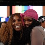 Brittany Packnett Instagram - I think I love @beyonce so much because we grew up together. In the proverbial way, of course—but also in the way that Black girls who experience metamorphosis parallel to one another know each other’s story without knowing each other. I’m who Church Girl was written for. If you skip that song, it’s cause you ain’t in this life! I’m a double PK. I wasn’t older than 10 when the spotlight already felt hot in my world-which felt massive to a child learning who she is under the scrutiny of the saints. I grew up a Church Girl thinking DC’s “Nasty Girl” made perfect sense, hiding from the body God gave me and rarely finding the freedom that felt elusive. Everything was twice as good for half as much in white spaces, and perfection is a virtue in the Black ones. It was be brilliant, but don’t be too bold. It was confusion between haughtiness and confidence and just choosing neither since humility was next to holiness. And without knowing all the Church Girls in the world, she knew that she had friends in us who moved mountains and cried fountains. She knew the oceans of tears we cried because she cried them herself. And she understood well that being who God made you to be and not who man demands you be is how to be placed at the Center of His Will, like our icon @officialtwinkieclark wrote in that sample. In the show, during Church Girl, Bey turns her virginal, papal white coat into one of many colors-which has Biblical meaning and personal meaning for the women, the queer folks-the cast aside by the holy institutions who love God and know God loves us: we don’t have to perform pure for you because God already made us so. If I’m an alien superstar (which coincidentally are the risers on which we sat 👽 🎫🙏🏾) then that means when I’m myself, I’m closer to God. Shout out to some of the people that I love in these flicks who understand this life (@yvettenoelschure 💃🏾, @stevie_elem 🌹, @jovianzayne 🫶🏾), @cheyennekimora for this 🔥durag, and to my man my man my man @kidnoble who I think has had a pretty good start to his birthday 🫶🏾🐝. Here’s to our collective liberation. Here’s to the R E N A I S S A N C E. x✌🏾