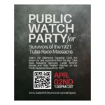 Brittany Packnett Instagram - IT’S BEEN 103 YEARS, AND STILL NO JUSTICE. IF THERE IS GOING TO BE AN AMERICAN REQUIIEM OR RECKONING, WE NEED ALL EYES ON BLACK WALL STREET NOW. This could be the LAST court hearing regarding the Tulsa Race Massacre. This could be the LAST opportunity for our elders to get but a taste of what they are owed. This could be the LAST chance for Mother Randle & her loved ones to get the reparations they have long deserved. This could be the LAST time we get the chance to do right by them—and by the ideals we say we hold dear. WILL WE STAND FOR SOMETHING??? Join the #1921TulsaWatchParty hosted by @justiceforGreenwood On April 2nd at 1pmCST— we need everyone’s attention on Oklahoma to ensure justice is served for survivors and descendants. #BlackWallStreet #Tulsa #COWBOYCARTER