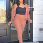 Brittney Bee Starr Williams Instagram - 2 0 2 4 💖 Hair by @allure_diorplush Bundles @sheshappyhair Outfit @glamboutiquebynew