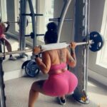 Brittney Bee Starr Williams Instagram - LETS GOOOOOO Back in the gym baby and I’m not playing 💪🏽💪🏽💪🏽 lol CONSISTENTLY