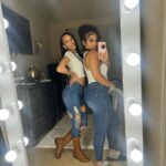 Brittney Bee Starr Williams Instagram - What’s up gwayyyy👯 @officialjaemonet ♥️