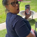 Brittney Bee Starr Williams Instagram - I’m that annoying daughter 😂😂😂😂😂 @mspleshette1010