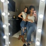 Brittney Bee Starr Williams Instagram - What’s up gwayyyy👯 @officialjaemonet ♥️