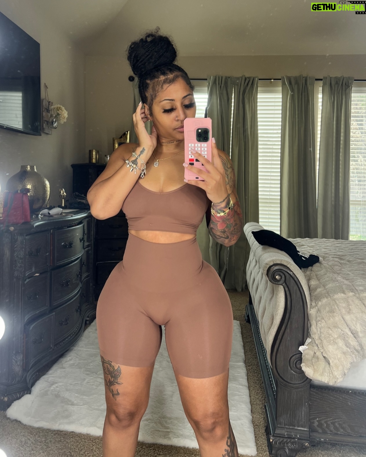 Brittney Bee Starr Williams Instagram - Cornbread 🤣