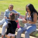 Brittney Bee Starr Williams Instagram - It’s crazy how much i love being a mom it’s hard but i did that shit lol i struggled God brought me right out of that struggle and made me the strongest woman ti raise my girls and give them literally the world ♥️ happy Mother’s Day to all mothers out there .