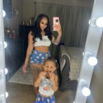 Brittney Bee Starr Williams Instagram - It’s crazy how much i love being a mom it’s hard but i did that shit lol i struggled God brought me right out of that struggle and made me the strongest woman ti raise my girls and give them literally the world ♥️ happy Mother’s Day to all mothers out there .