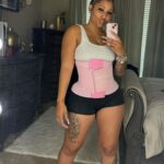 Brittney Bee Starr Williams Instagram - Waist is SNATCHEDDDDDD thanks to @sculpt_touch 🥰🥰🥰 i love it soooo much .. it comes in different colors as well ! GET YOURS TODAY!! Use my code to get 25% off >>BW25