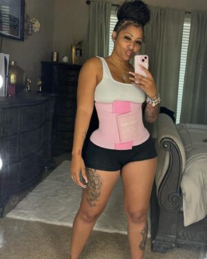 Brittney Bee Starr Williams Instagram - Waist is SNATCHEDDDDDD thanks to @sculpt_touch 🥰🥰🥰 i love it soooo much .. it comes in different colors as well ! GET YOURS TODAY!! Use my code to get 25% off >>BW25