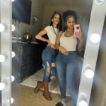 Brittney Bee Starr Williams Instagram - What’s up gwayyyy👯 @officialjaemonet ♥️