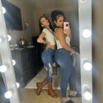 Brittney Bee Starr Williams Instagram - What’s up gwayyyy👯 @officialjaemonet ♥️