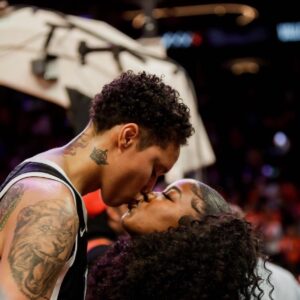 Brittney Griner Instagram - I’m grateful that on this day @cherelletgriner was brought into this world. Without her I wouldn’t have found my person I wouldn’t know what love is and I for sure would feel alone in this world if you weren’t here. I love you baby with my whole heart. I hope in this next year of your life there is nothing but joy, happiness, and no dark days my love. Your truly the most perfect woman on this planet and I’m lucky enough to be here by your side.