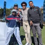 Brittney Griner Instagram – Honored to attend the 55th @naacpimageawards Golf Invitational. I met some legends in the game and played a dope course. Thank you @naacp for the amazing time! I’m ready to gear up for next year. 

Y’all think my team was under or over? 👁️👁️