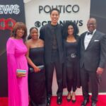 Brittney Griner Instagram - We are in awe from The White House Correspondents’ Association’s dinner last night. The first amendment is so important and we’re grateful to live in a country that recognizes freedom of speech. Major thank you to the courageous journalist from our past, present, and future for truth-telling and being the foundation for radical change. Our prayers go out to the families of Evan Gershkovich (Russia) and Austin Tice (Syria)— reporting is not a crime and we must bring them home. @gayleking and the entire CBS family, thank you for having us as your guest. Your hospitality was unmatched. Styled by: @calvinklein & @courtneydmays MUA: @lolasbeautymark Hair: @jadajenkinsco #WeAreBG #BringOurFamiliesHome